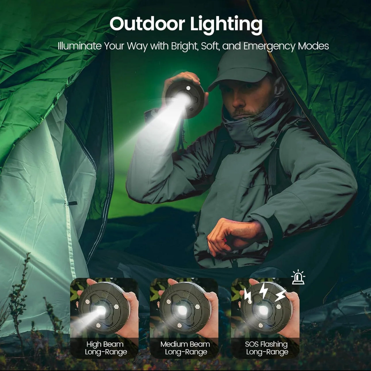 GlowTrail 4-in-1 Camping Light