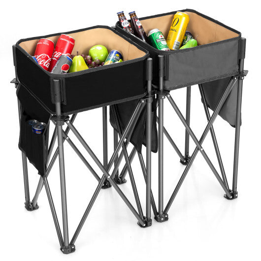 2 Piece Folding Camping Tables
