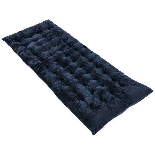 75 x 27.5 Inch Navy Camping Cot Pad