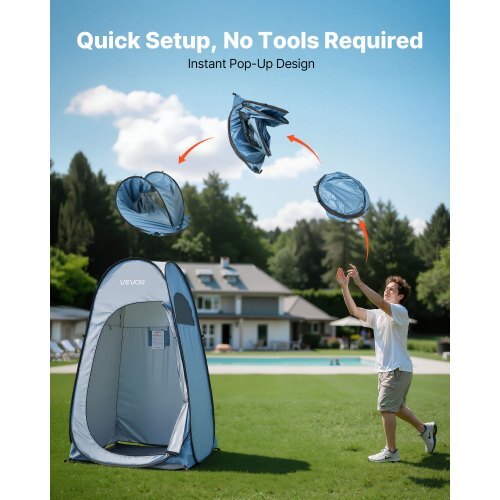 Pop up Shower Tent, Instant Portable Privacy Tent Changing Room