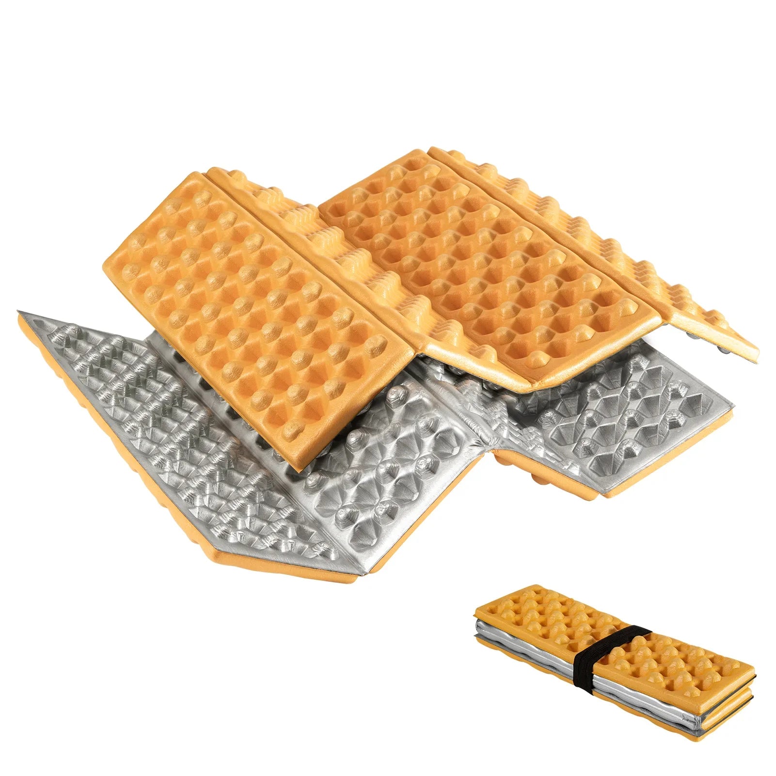 Folding Seat Pad Mat with Foam for Hiking & Camping,  Lightweight & Portable